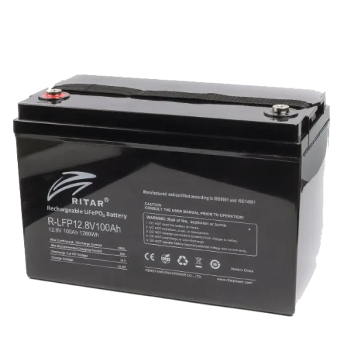 Акумуляторна батарея з bluetooth Ritar R-LFP12.8V100AH