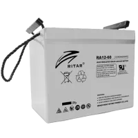 Свинцево-кислотна акумуляторна батарея RITAR RA12-60 60A•г 12В
