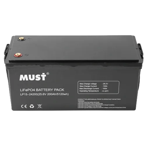 Літієва акумуляторна батарея Must LP15-24200 25.6В 200А•г