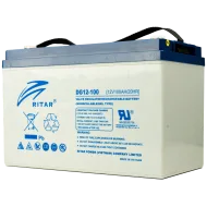 Свинцево-кислотна акумуляторна батарея Ritar DG12-100 100А•г 12В гелева