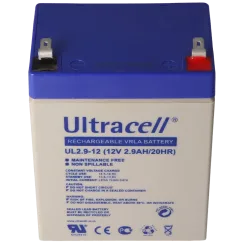 Акумуляторна батарея Ultracell UL2.9-12 AGM 12V 2,9Ah