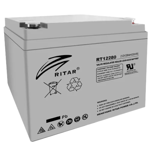 Акумуляторна батарея RITAR AGM RT12280 12V 28Ah