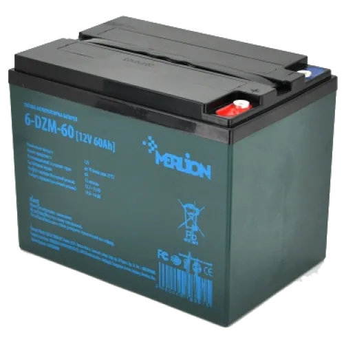 Акумуляторна батарея тягова AGM MERLION 6-DZM-60 12V 60Ah