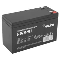 Акумуляторна батарея тягова AGM MERLION 6-DZM-9 12V 9Ah F2