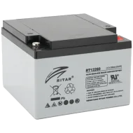 Акумуляторна батарея Ritar RT12260 (12V26AH)