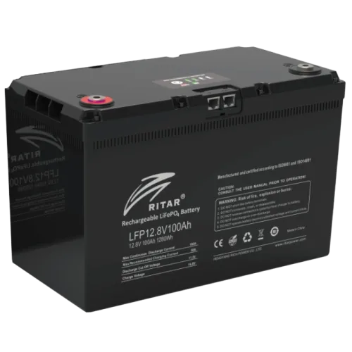 Акумуляторна батарея з bluetooth Ritar LFP12.8V100AHG24