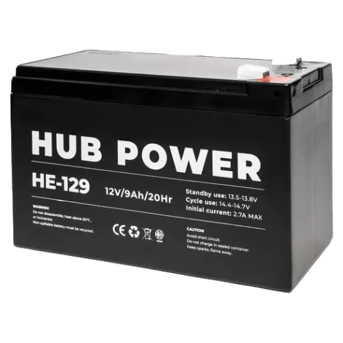 Акумуляторна батарея Hub Power HE-129 12V 9AH