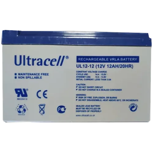 Акумуляторна батарея Ultracell UCG 12-12 AGM 12V 12 Ah