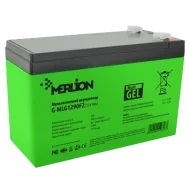 Свинцево-кислотна акумуляторна батарея MERLION G-MLG1290F2 9А•г 12В мультигель