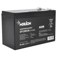 Акумуляторна батарея MERLION AGM GP1290F2B 12В 9А•г
