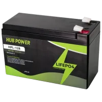 Акумуляторна батарея Hub Power HPL-128 LiFePO4 12В/8А•г