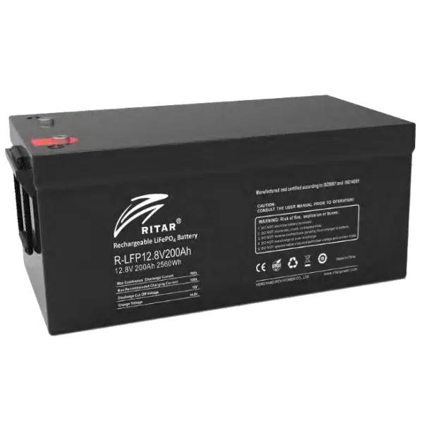 Літієва акумуляторна батарея Ritar R-LFP12.8V200AH G1
