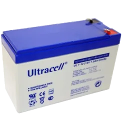 Свинцево-кислотна акумуляторна батарея Ultracell UL7-12 7A•г 12В