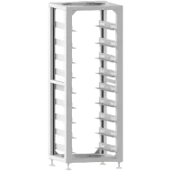Стойка для 8 висковольтних батарей Deye 3U-LRACK-2G
