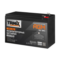 Trinix 12V9Ah/20Hr Super Charge AGM Акумуляторна батарея 12В 9А*год свинцево-кислотна