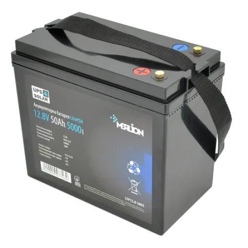Акумуляторна батарея Merlion LiFePO4 12.8V 50AH