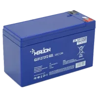 Свинцево-кислотна акумуляторна батарея MERLION ORBUS GLO1272F2 12 V 7.2Ah