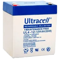 Акумуляторна батарея Ultracell UL4-12 AGM 12В 4 А•г