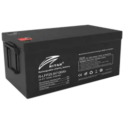 Літієва акумуляторна батарея Ritar R-LFP25.6V100AH G1