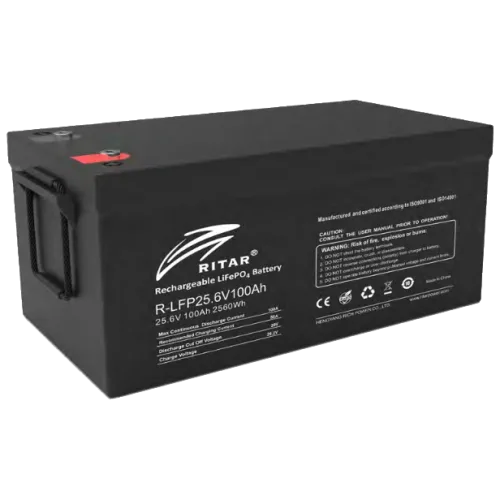 Літієва акумуляторна батарея Ritar R-LFP25.6V100AH G1