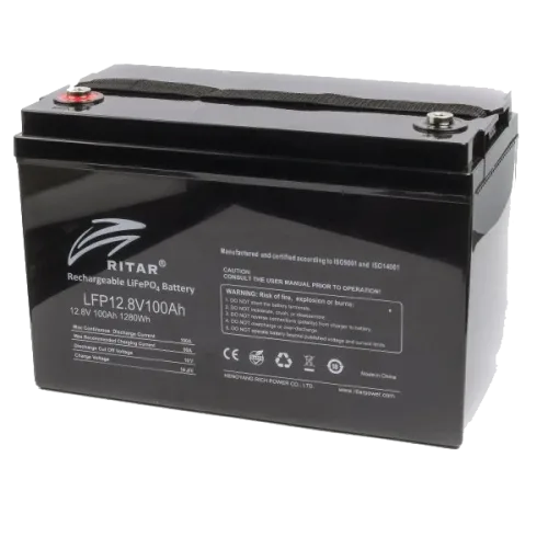 Акумуляторна батарея з bluetooth Ritar LFP12.8V100AH