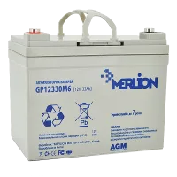Акумуляторна батарея MERLION AGM GP12330M6 12 V 33 Ah