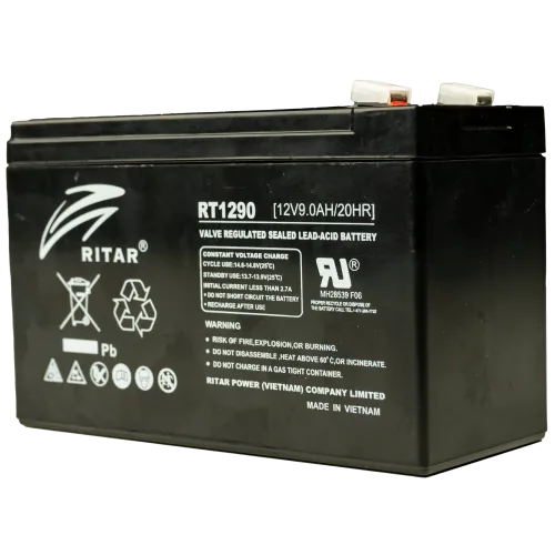 Свинцево-кислотна акумуляторна батарея Ritar RT1290 9А•г 12В