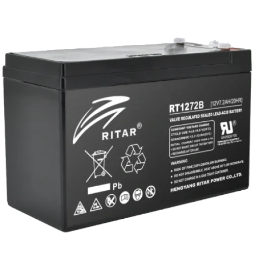 Аккумуляторная батарея AGM RITAR RT1272B 12V 7.2Ah