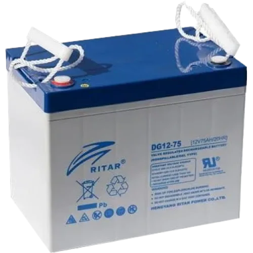 Аккумуляторная батарея RITAR DG12-75 12V 75Ah