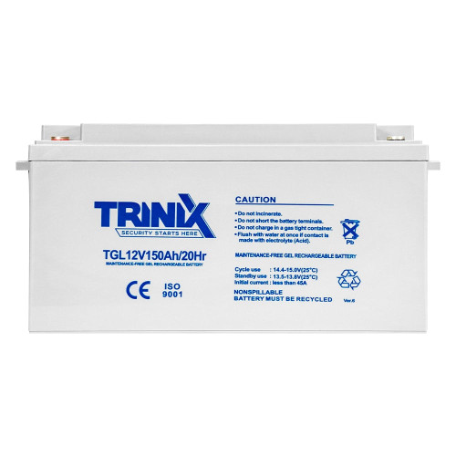 Акумуляторна батарея гелева 12В 150Аг Trinix TGL12V150Ah/20Hr GEL