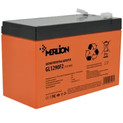 Свинцево-кислотна акумуляторна батарея MERLION GL1290F2 9А•г 12В