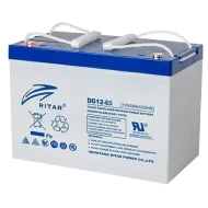 Свинцево-кислотна акумуляторна батарея RITAR DG12-65 65A•год 12В гелева