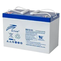 Свинцево-кислотна акумуляторна батарея RITAR DG12-65 65A•год 12В гелева
