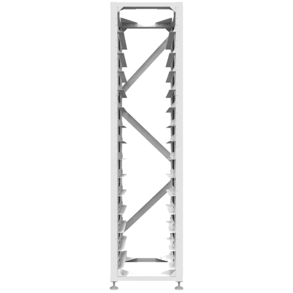 Стойка для 14 висковольтних батарей Deye BOS-A-Rack-14 floors