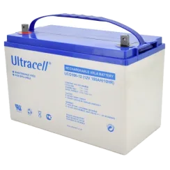 Свинцево-кислотна акумуляторна батарея Ultracell UCG100-12 100А•г 12В гелева