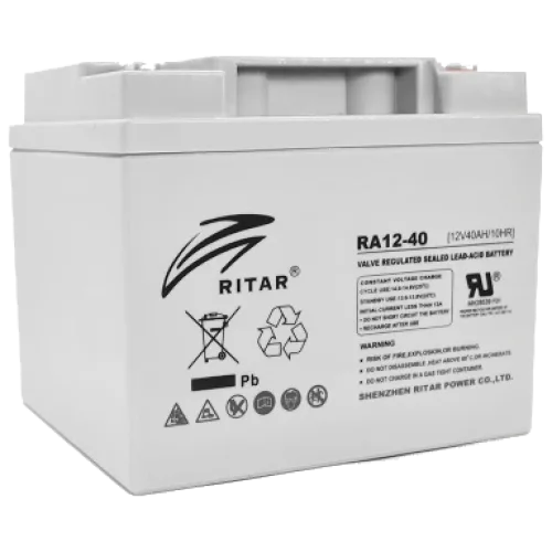 Аккумуляторная батарея AGM RITAR RA12-40 12V 40Ah