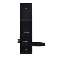 Замок електромеханічний автономний Trinix TRL-5102BT Black Right з Bluetooth і зчитувачем Mifare