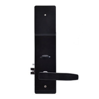 Замок електромеханічний автономний Trinix TRL-5102BT Black Right з Bluetooth і зчитувачем Mifare