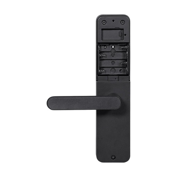Замок біометричний автономний Trinix TRL-7702WF Black L/R з Wi-Fi, зчитувачем відбитків пальців і карт Mifare