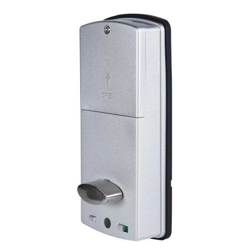 Замок біометричний автономний Trinix TRL-5203BTF Silver Right з Bluetooth, зчитувачем відбитків пальців і карт Mifare