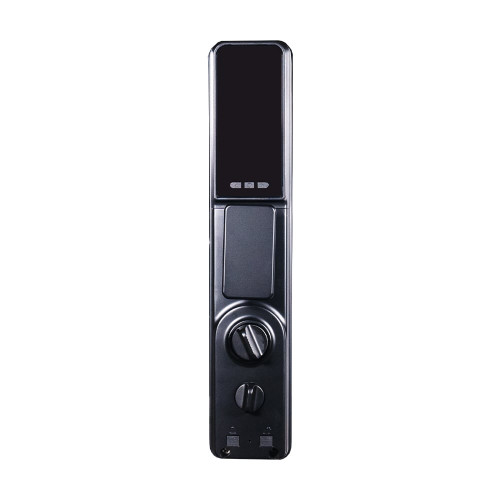Замок біометричний автономний Trinix TRL-8801BTV Black з Bluetooth, розпізнаванням облич, зчитувачем відбитків пальців і карт Mifare