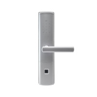 Замок біометричний автономний Trinix TRL-5111BTF Silver Right з Bluetooth, зчитувачем відбитків пальців і карт Mifare