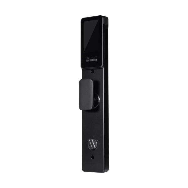 Замок біометричний автономний Trinix TRL-8803BTV Black L/R з Bluetooth та Wi-Fi, розпізнаванням облич, долоней, зчитувачем відбитків пальців і карт Mifare