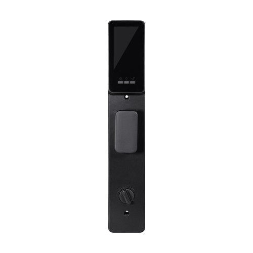 Замок біометричний автономний Trinix TRL-8804BTV Black L/R з Bluetooth та Wi-Fi, розпізнаванням облич, долоней, зчитувачем відбитків пальців і карт Mifare
