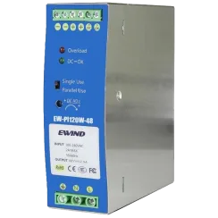 Блок живлення Ewind EW-PI120W-48 на DIN-рейку 120 Вт/48 В