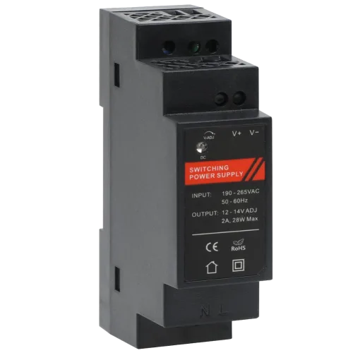 Блок живлення на DIN рейку DR12024-01 12V/2A