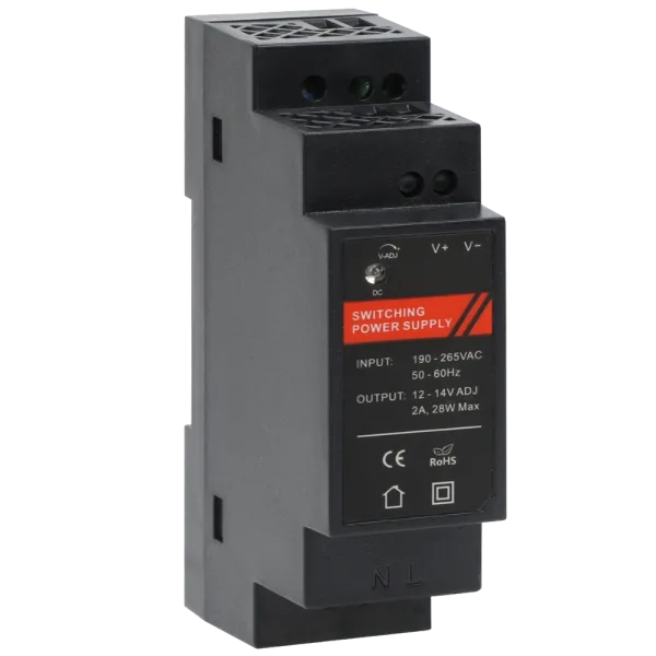 Блок живлення на DIN рейку DR12024-01 12V/2A