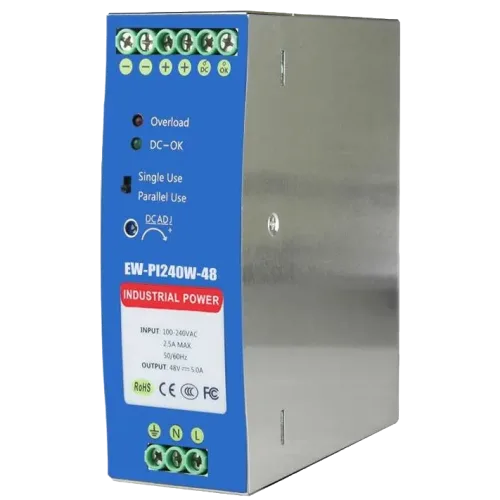 Блок живлення Ewind EW-PI240W-48 на DIN-рейку 240 Вт/48 В