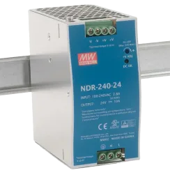 Блок живлення Mean Well NDR-240-24 24В 10А на Din-рейку