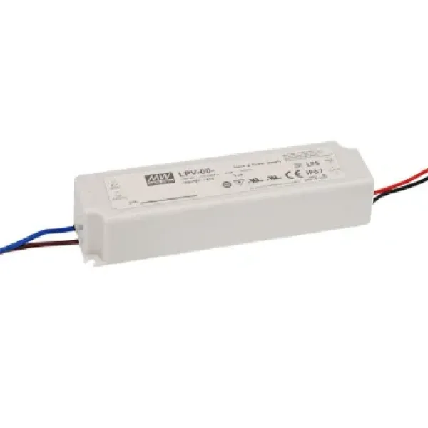 Блок живлення Mean Well LPV-60-12 12В 5А